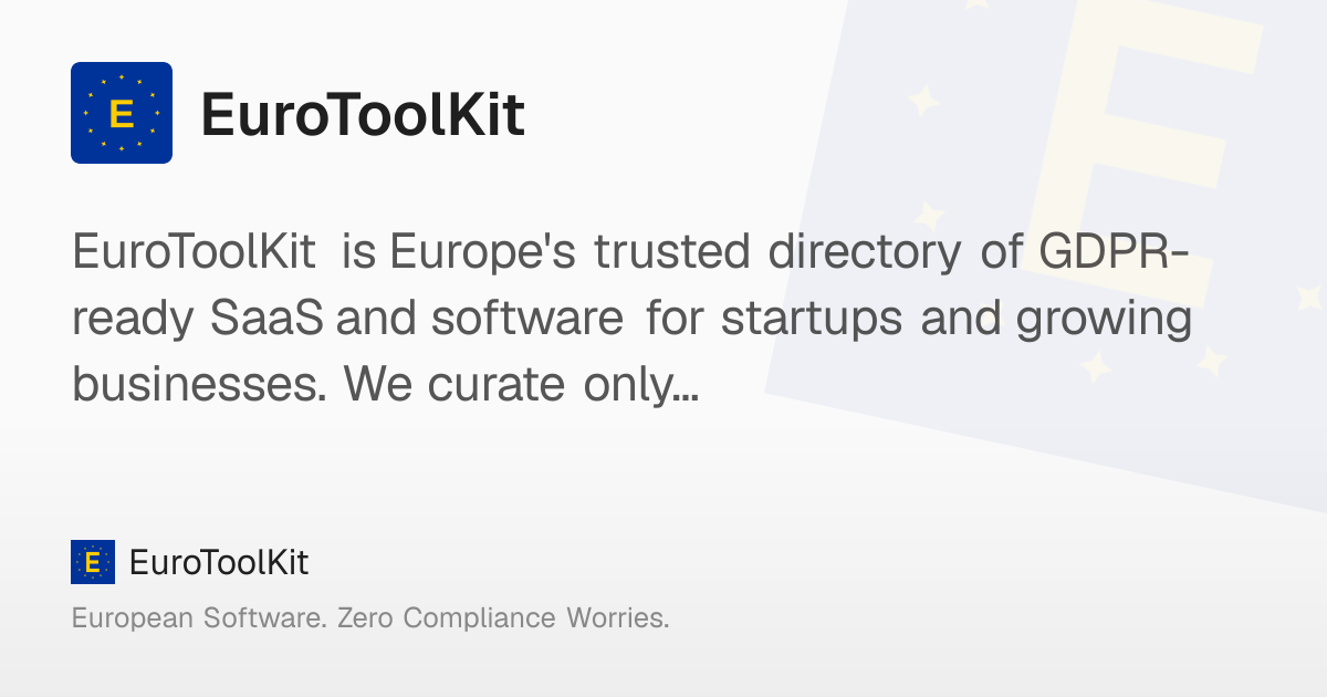 EuroToolKit screenshot 1